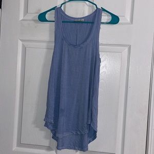 White Crow Blue Tank Top XS